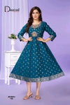 Sindhu By Deecee Vatican Flared Ladies Anarkali Kurtis Wholesale Shop In Surat